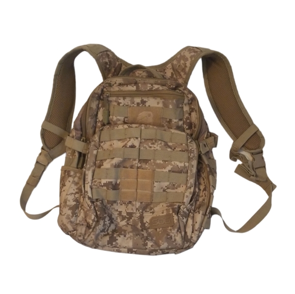 SOG Ninja Tactical Daypack Backpack Camo Molle - Picture 2 of 10